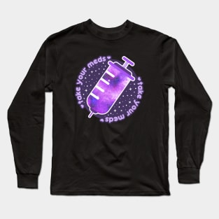 Take Your Meds | Kawaii Syringe Long Sleeve T-Shirt